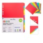 PRYMA DIVISORI COLORATI A4 140G 12POSIZ.