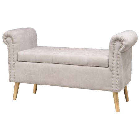 PANCA IMPERO VOGUE CREMA 112*40*62CM