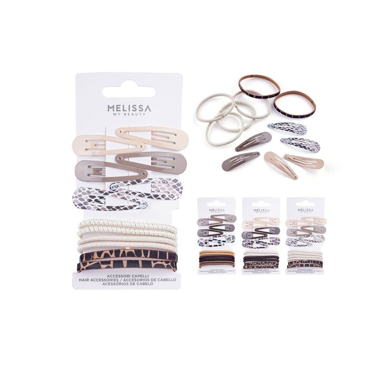 MELISSA ELASTICO CAPELLI 4.5CM 6PZ+CLIP