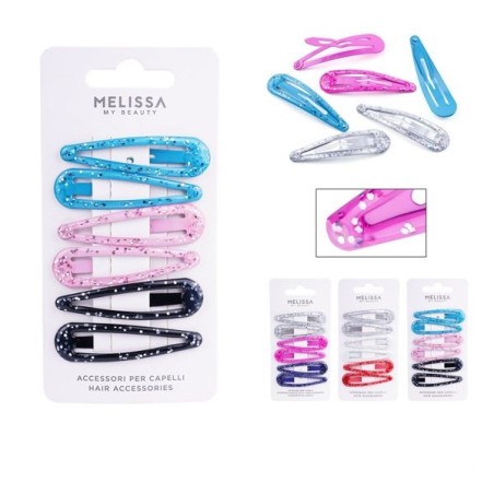MELISSA CLIP CAPELLI 6CM 6PZ