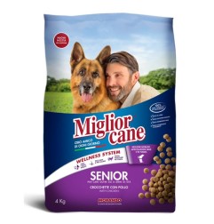 MIGLIOR CANE CROCCHETTE 4KG SENIOR POLLO