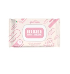 RECORD 20 SALVIETTE IGIENIZZANTI OCCHI E ORECCHIE