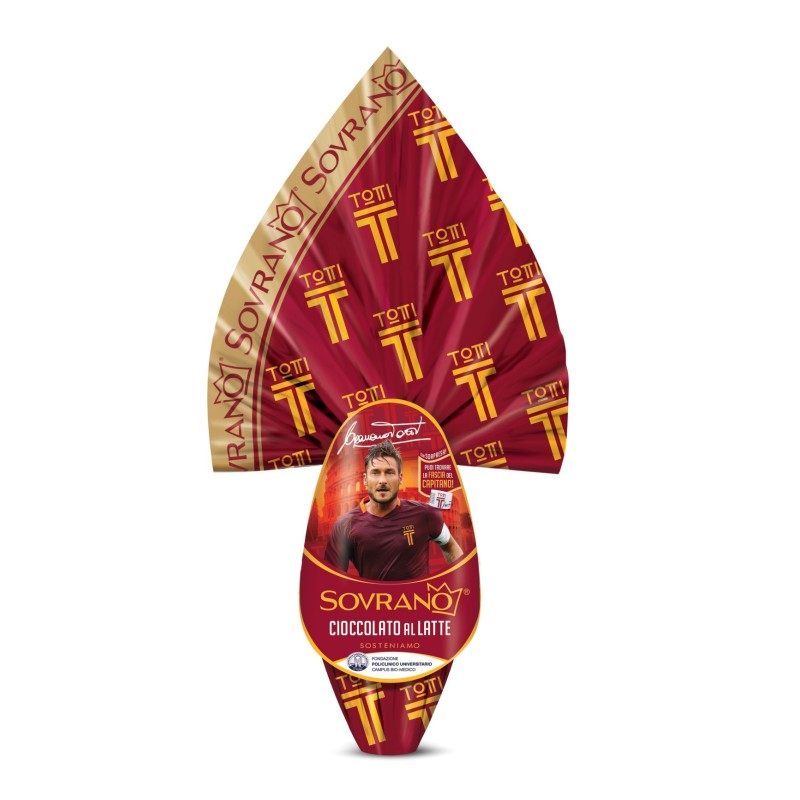 UOVA DI CIOCCOLATO TOTTI GOAL 240GR
