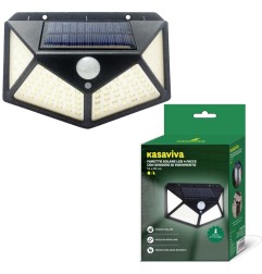 FARETTO SOLARE LED 4 FACCE C/SENSOR E MO