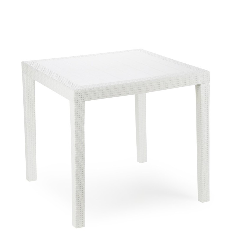 KING TAVOLO BIANCO 79X79X72 2000