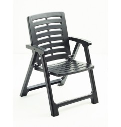 REXI SEDIA ANTRACITE PIEGH.56X59X82