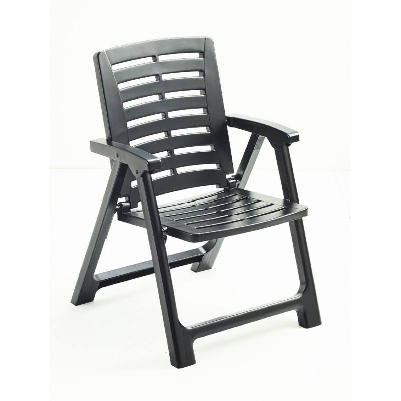 REXI SEDIA ANTRACITE PIEGH.56X59X82