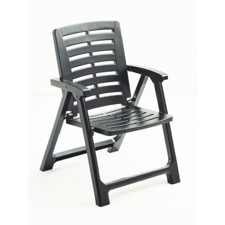 REXI SEDIA ANTRACITE PIEGH.56X59X82