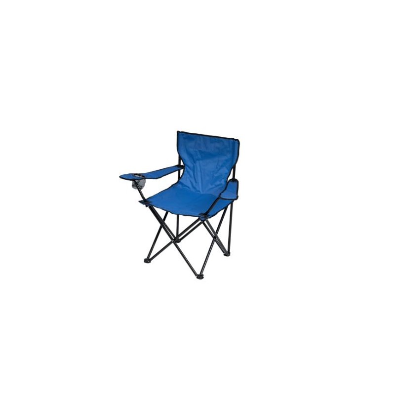 SEDIA DA CAMPEGGIO 50X50X80CM BLU