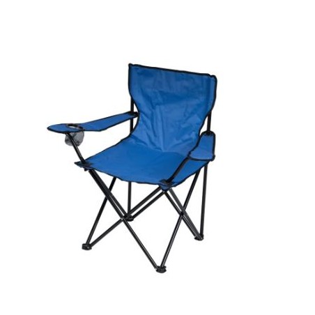 SEDIA DA CAMPEGGIO 50X50X80CM BLU