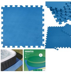 TAPPETINO SOTTO PISCINA 9 PZ. CM.50 X50