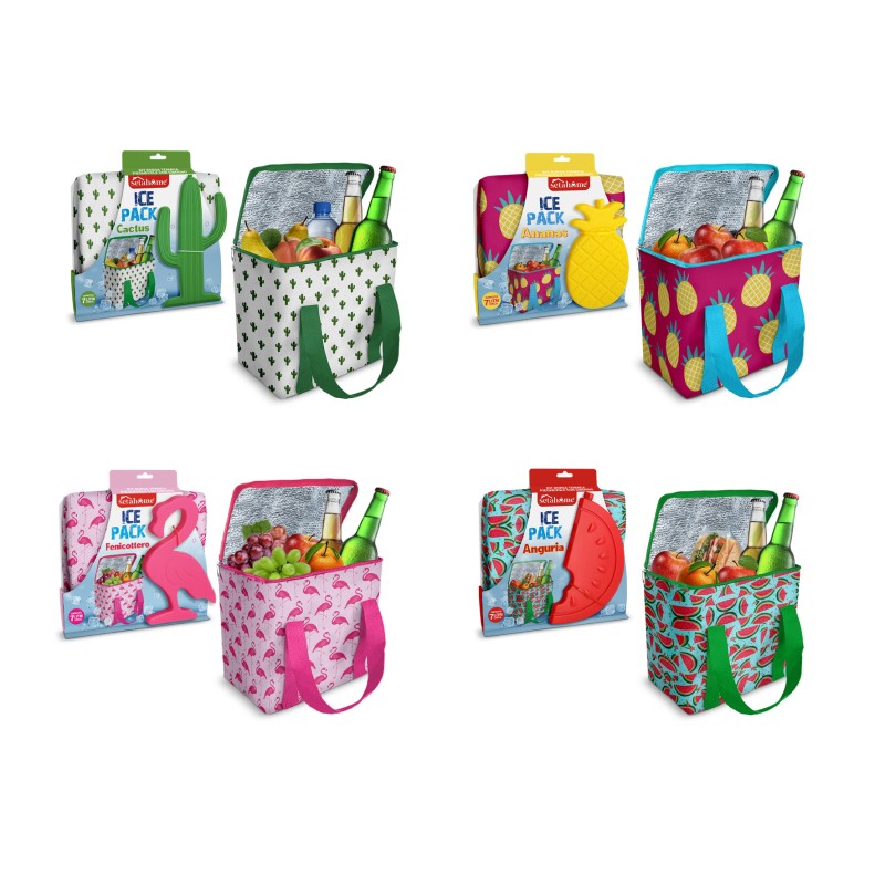 BORSA FRIGO CON SIBERINO FANTASIE VARIE