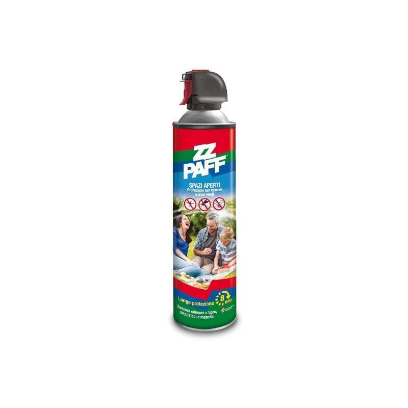 INSETTICIDA AEROSOL SPAZI APERTI 500ML ZZPAFF
