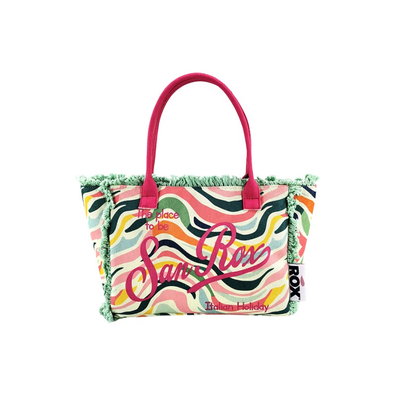 BORSA MARE FRANGE SANROX 45X20X35CM DES
