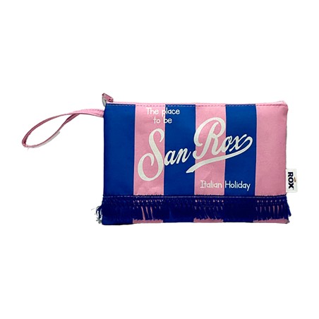 POCHETTE MARE FRANGE 28X18CM DES.18