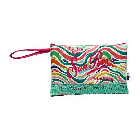 POCHETTE MARE FRANGE 28X18CM DES.21