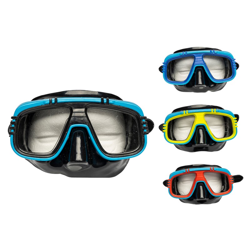 MASCHERA SNORKELING 4 COLORI ASS. M.29