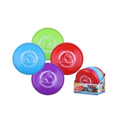 FRISBEE DIA.23CM IN DISPLAY 4COL.