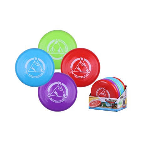 FRISBEE DIA.23CM IN DISPLAY 4COL.