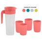 CARAFFA SKY 1LT C/4 BICCHIERI ASS
