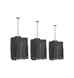 TROLLEY COURMAYER NERO 40.5X24X60
