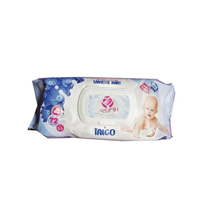 SALVIETTE BABY TALCO 72PZ - IM XXL