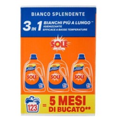 SOLE LAVATR.LIQ.BIANCO SPLEND 123 MIS 3PZ