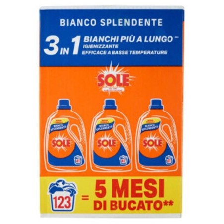 SOLE LAVATR.LIQ.BIANCO SPLEND 123 MIS 3PZ