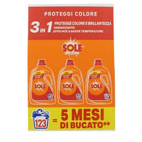 SOLE LAVATR.LIQ.PROT.COLORI 123 MIS 3PZ