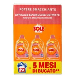 SOLE LAV.LIQ. SMACCHIANTE 123MIS. 3PZ