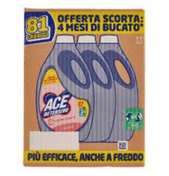ACE DETERSIVO BUCATO LIQUIDO COLORATI 3x