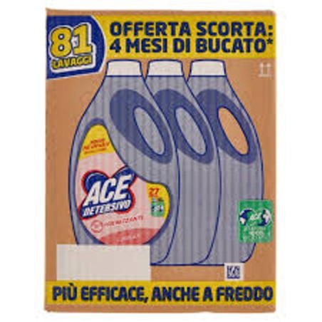 ACE DETERSIVO BUCATO LIQUIDO COLORATI 3x