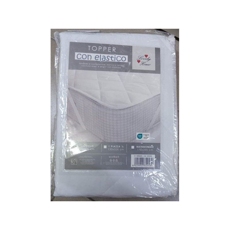 TOPPER C/ELASTICO 1P