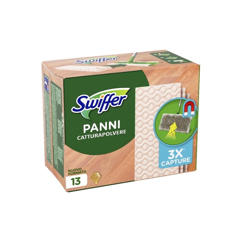 SWIFFER DRY RIC. X 13 PANNI LEGNO