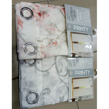 TENDA PER INTERNI CON ANELLI ART.PRINTY