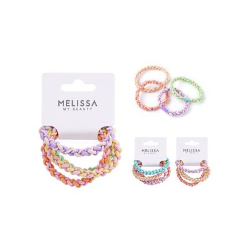 MELISSA ELASTICO CAPELLI 5.5X0.5CM 4PZ