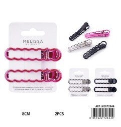 MELISSA CLIP CAPELLI 8CM 2PZ