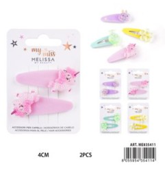 MELISSA CLIP CAPELLI 4CM 2PZ