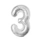 PALLONCINO MYLAR ARG NUMERALI "3"