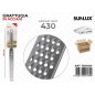 SUNLUX GRATTUGIA IN ACCIAIO 430 3*32.5CM