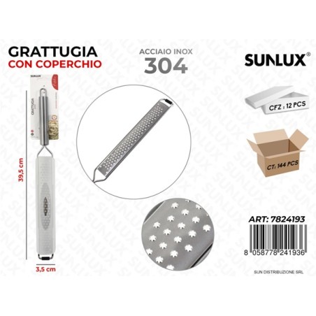 GRATTUGIA IN ACCIAIO 304 C/ COP. 3.5*39.