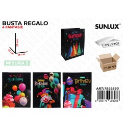 SUNLUX BUSTE REGALO H. BIRTHDAY 18*23*10