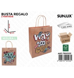 SUNLUX BUSTE REGALO ASS. 32*42*11CM