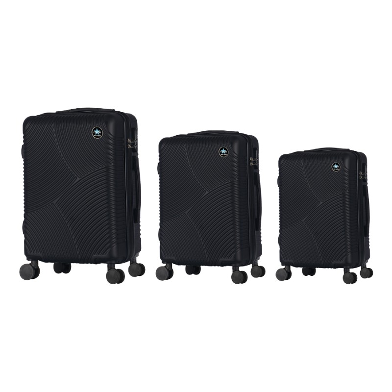 TROLLEY RIGIDO MEDIUM ORTEGA NERO