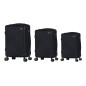 TROLLEY RIGIDO MEDIUM ORTEGA NERO