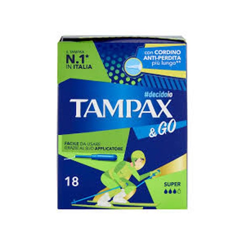 TAMPAX & GO SUPER PZ.18