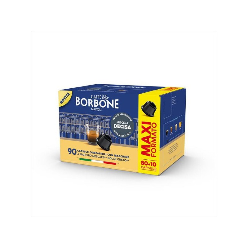 BORBONE CAPS COMP. DOLCE GUSTO 80+10PZ DECISA