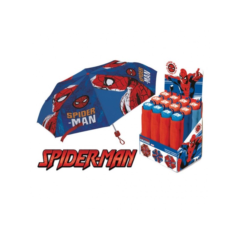 OMBRELLO SPIDER-MAN MINI IN DISPLAY