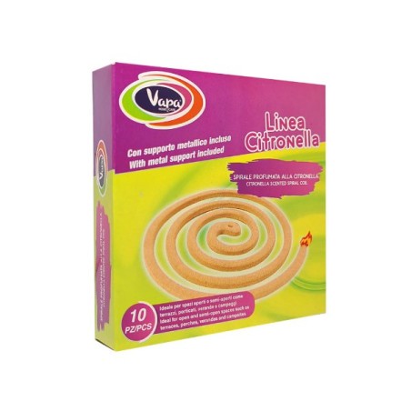 VAPA SPIRALI X 10 CITRONELLA
