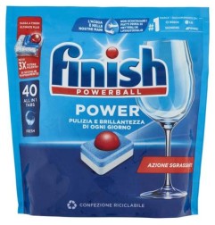 FINISH TABS POWERBALL POWER ALL 1 X 40 C